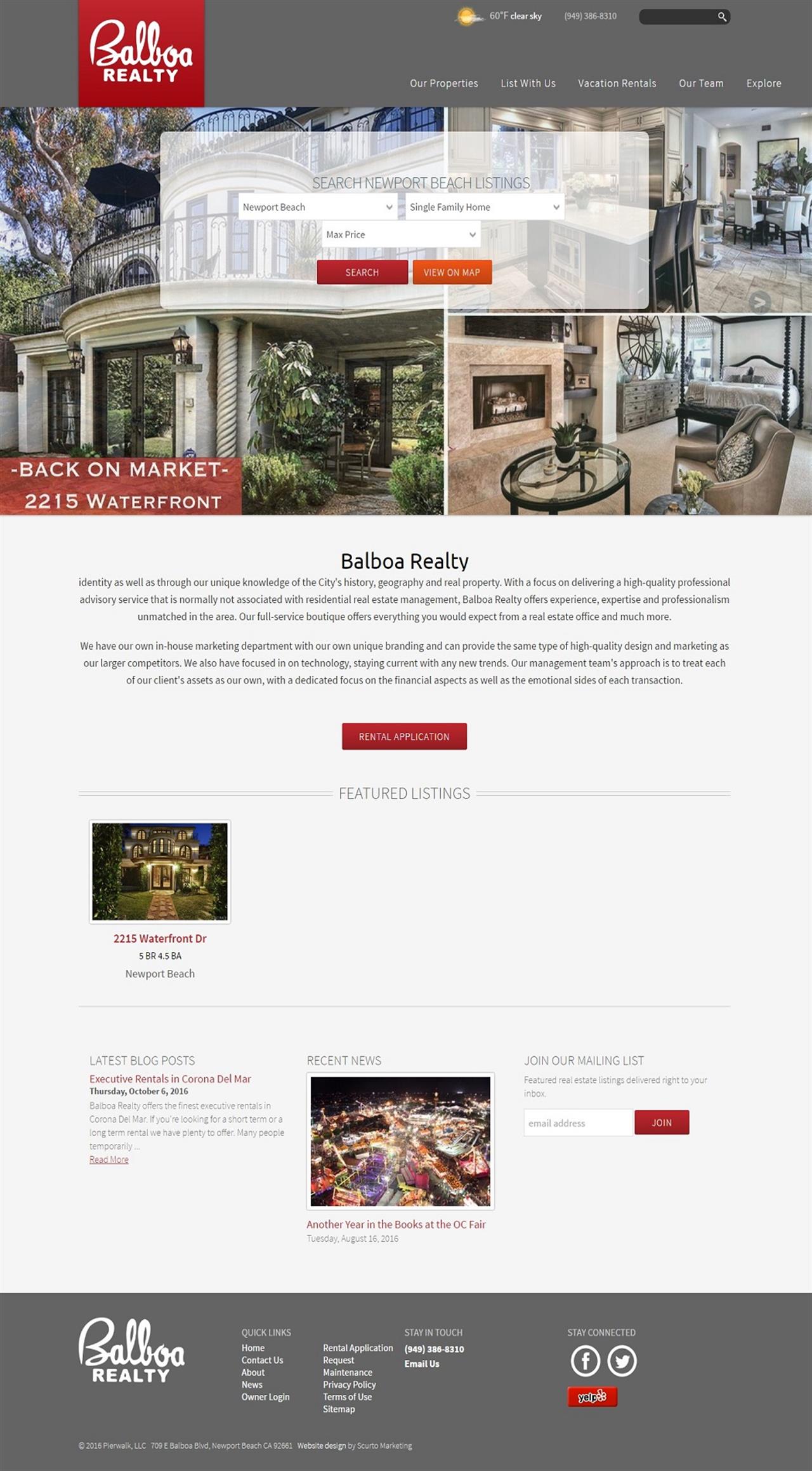Balboa Realty Featured Client