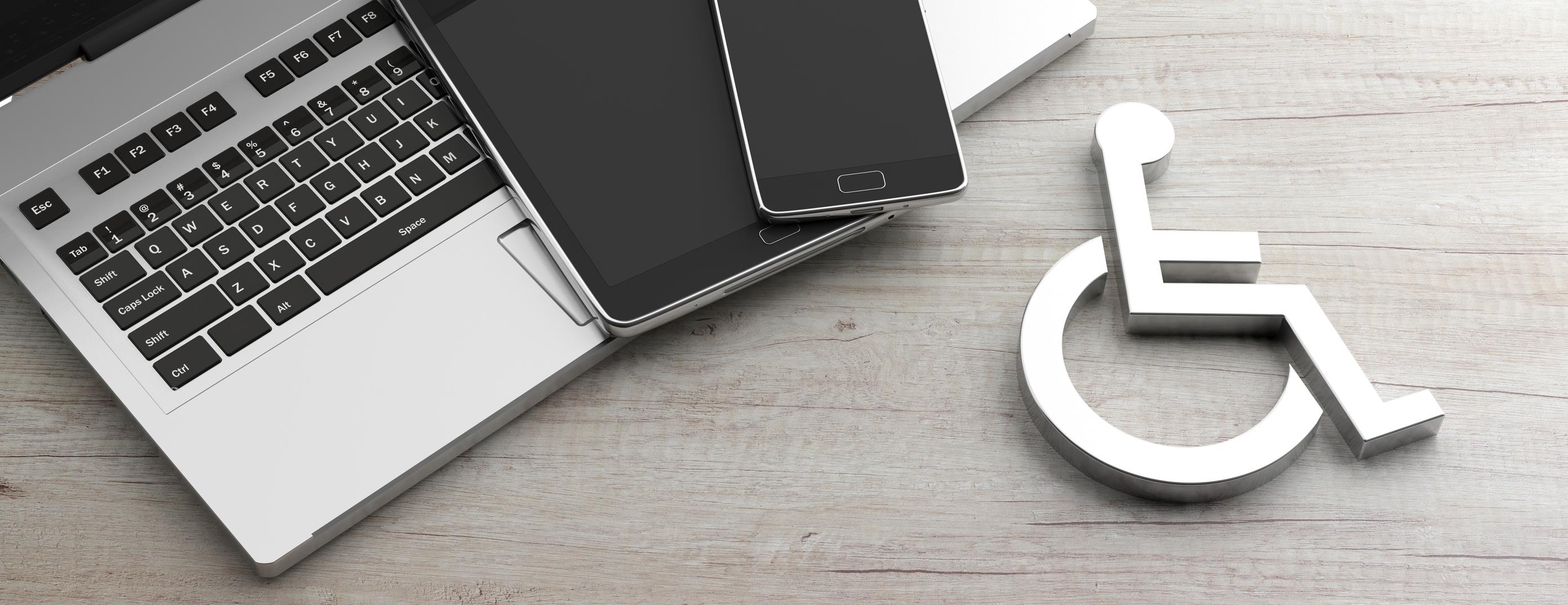 383 A Laptop And Mobile Devices With An Isa Logo