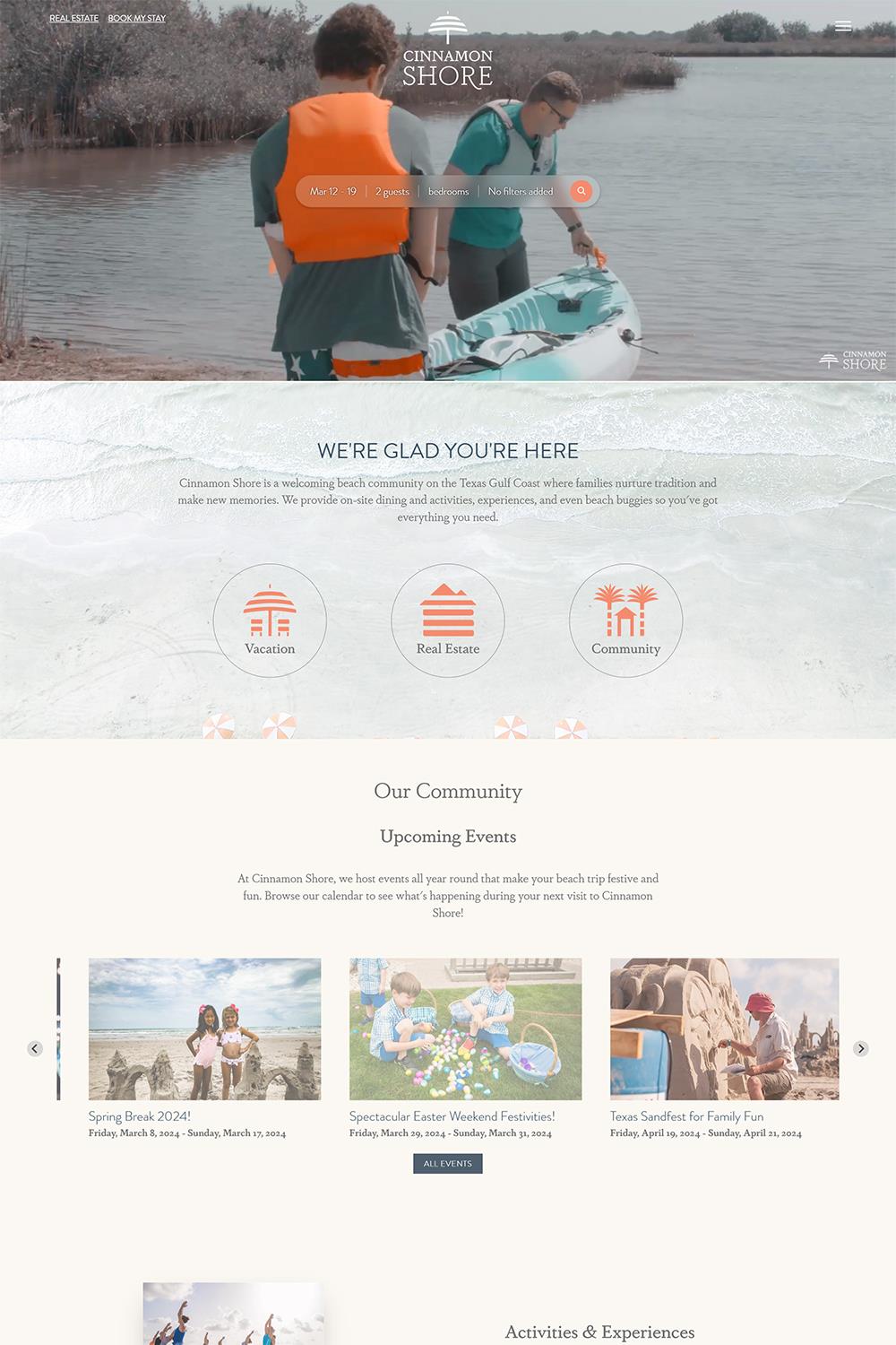 459 Cinnamon Shore Vacation Rental Website