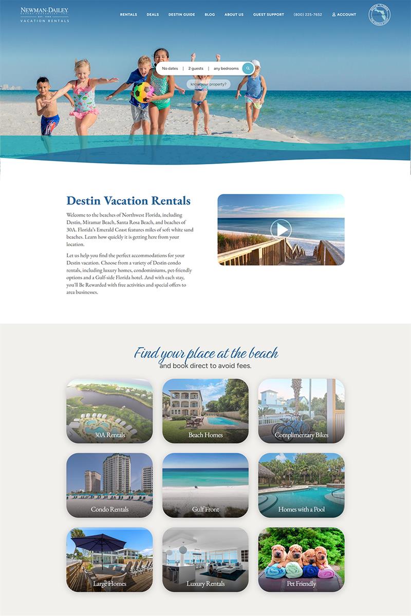 461 Destin Vacation Rental Website M