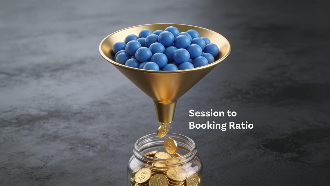 561 Session To Booking Ratio B