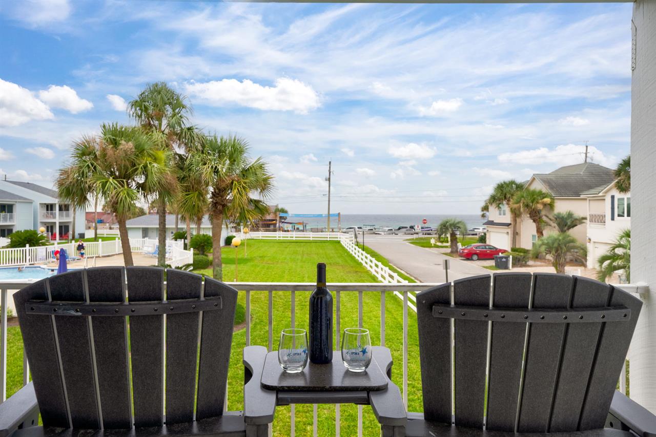 View from the balcony