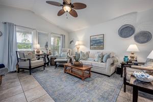 Living Room with Sofa Sleeper