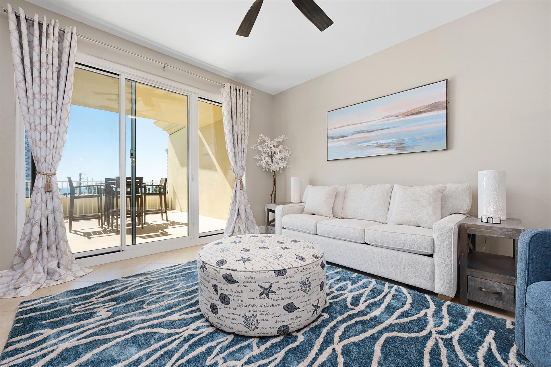 Living room to balcony