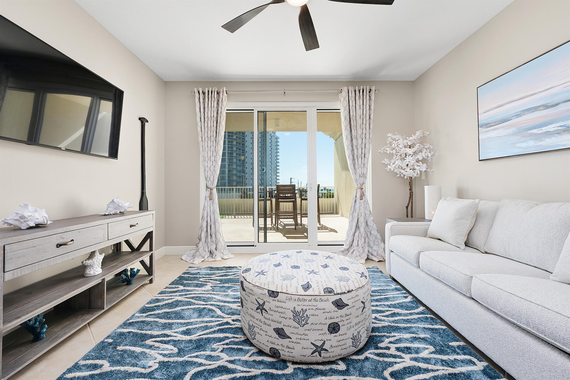 Living room to balcony