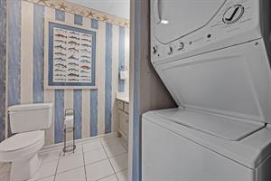 Master Bathroom and laundry area
