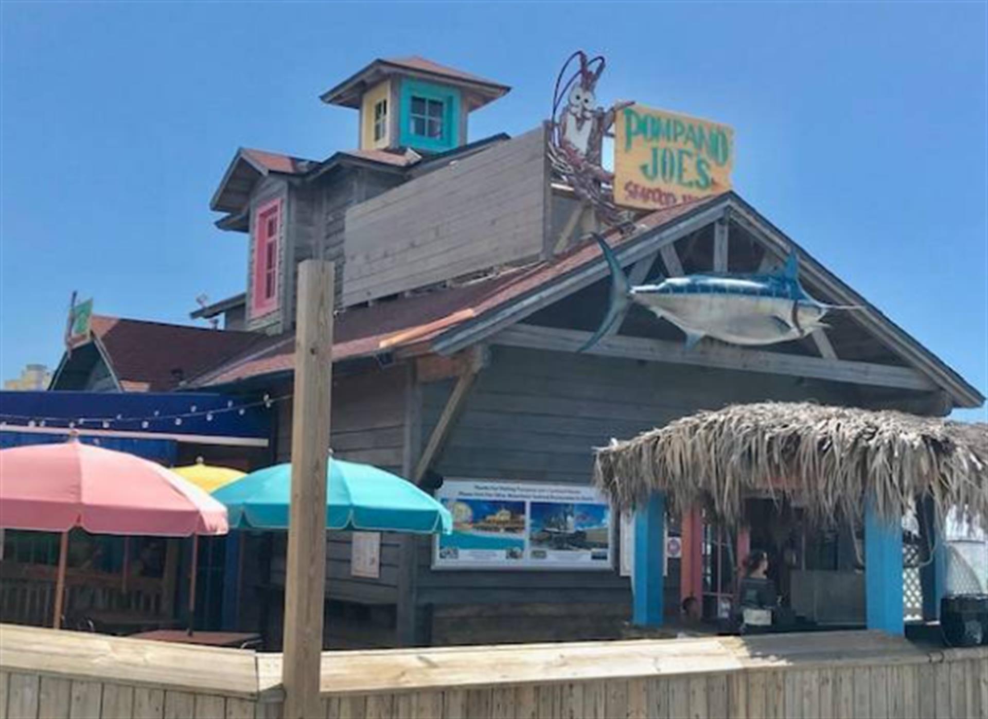 Nearby famous Pompano Joes