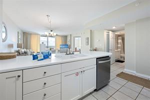 Kitchen to dining area