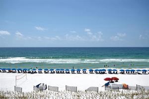 Gulf view from balcony