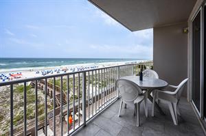 Balcony view to gulf