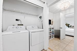 Laundry area