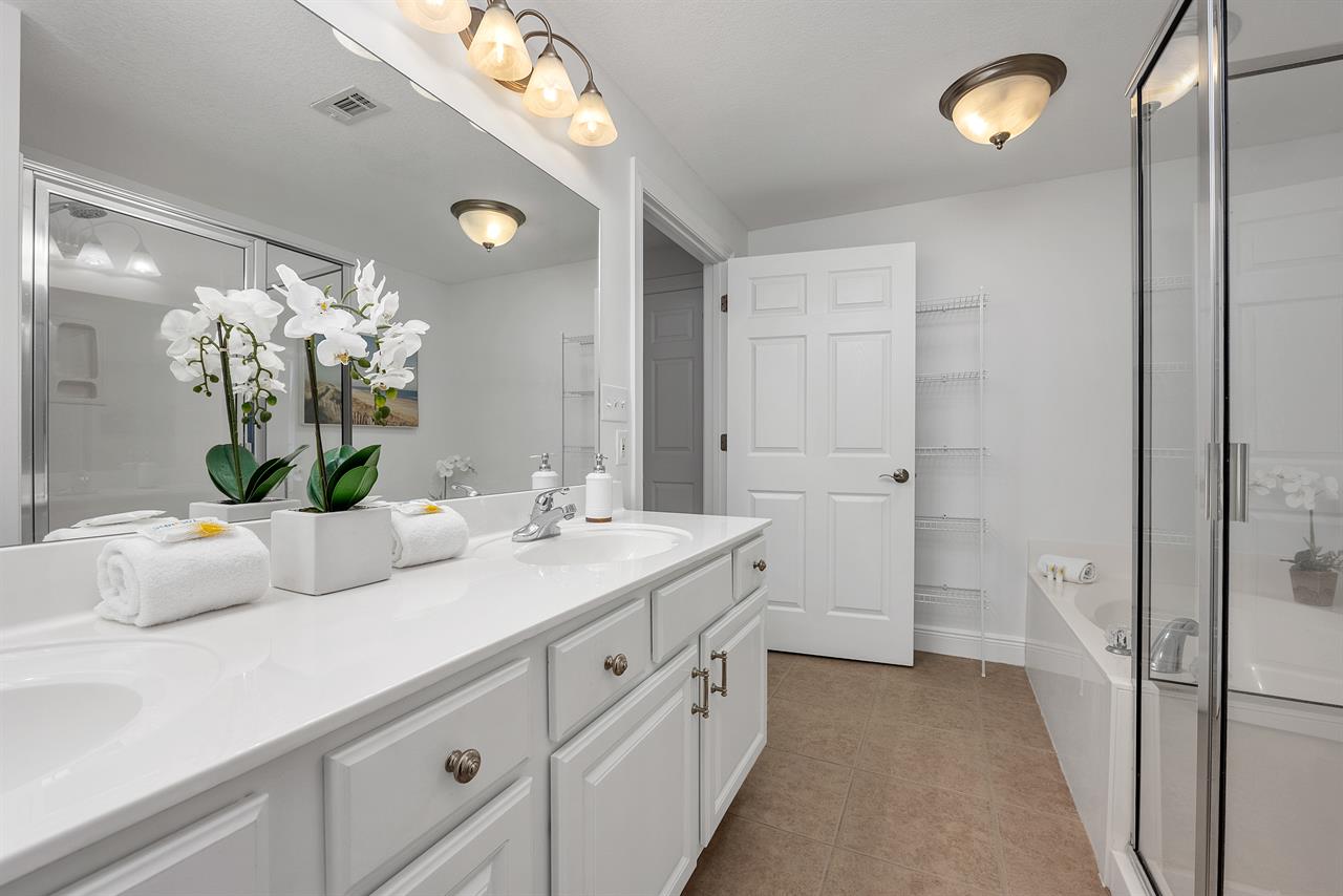 Master bathroom