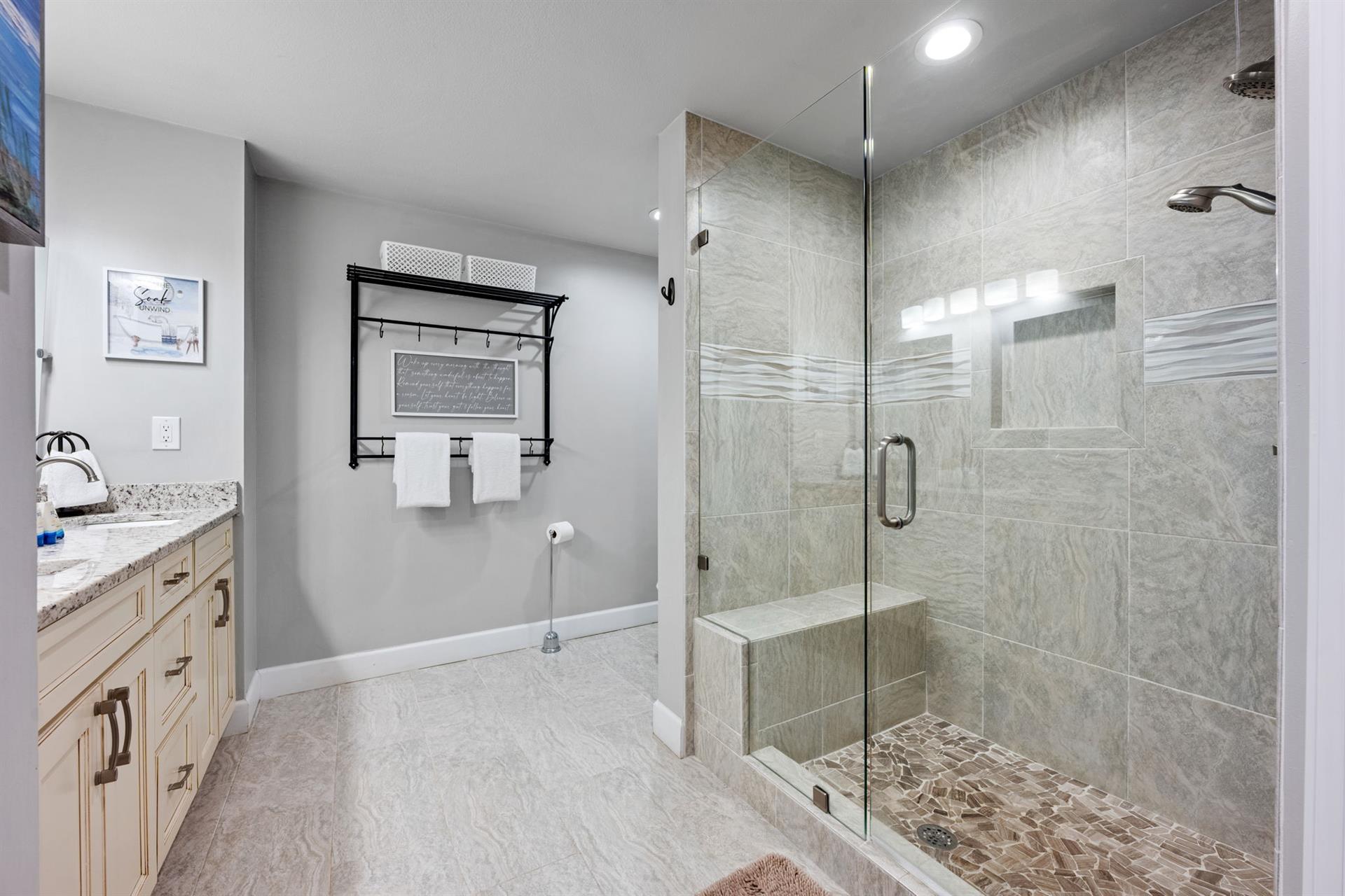 Master bathroom