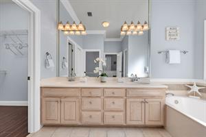 Master bathroom