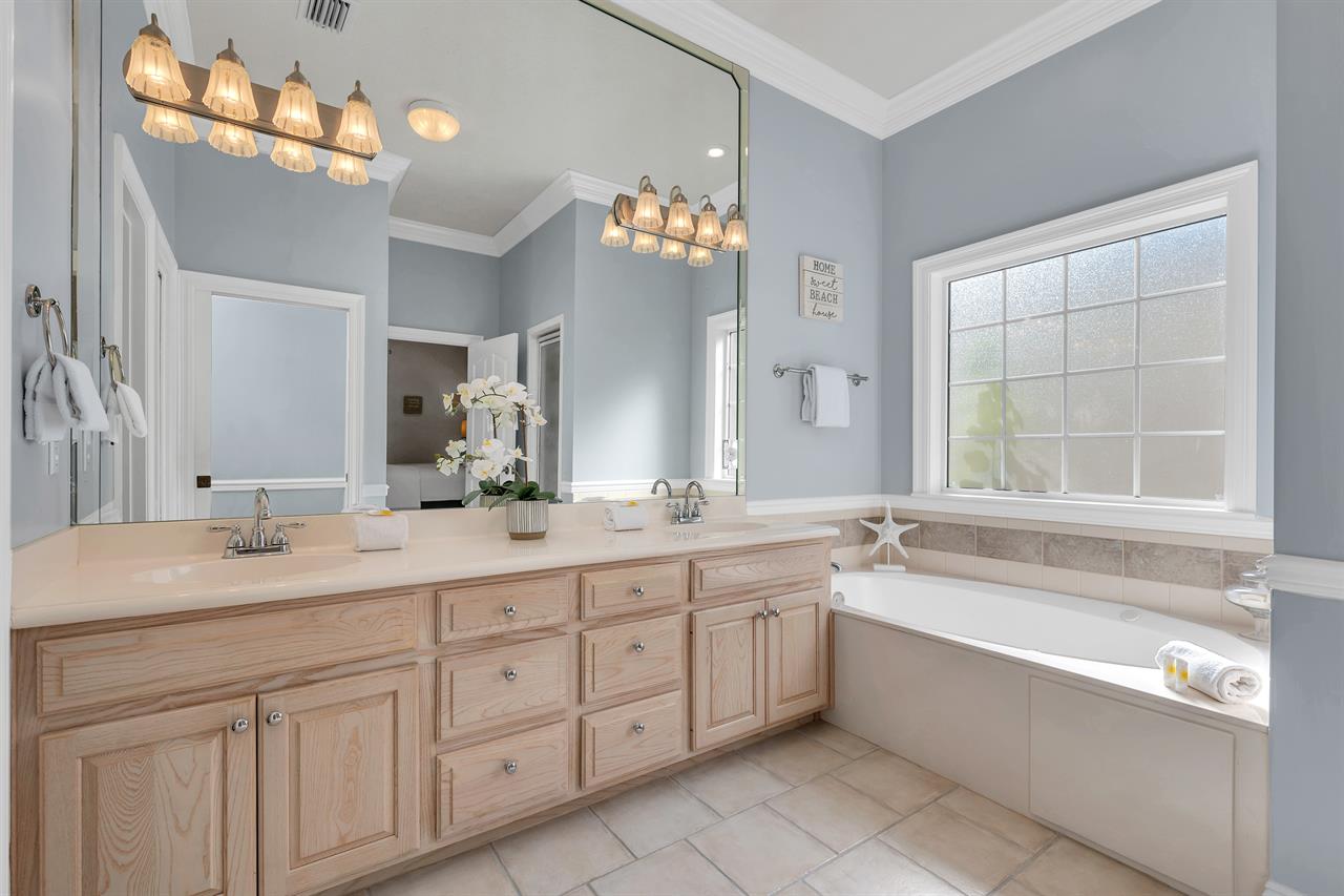 Master bathroom