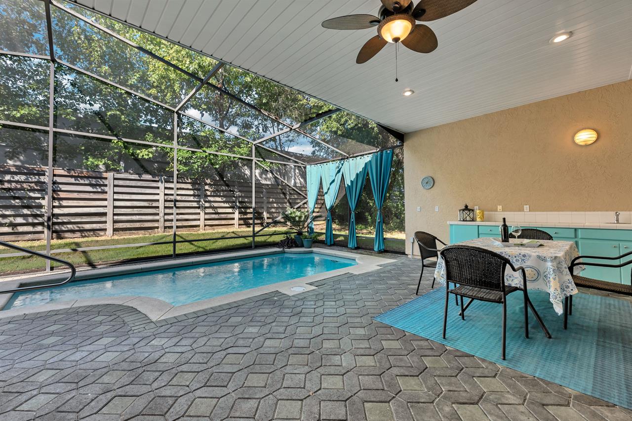 Pool area