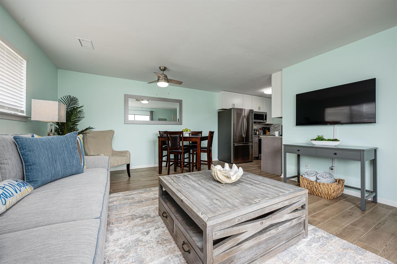 Living and dining room