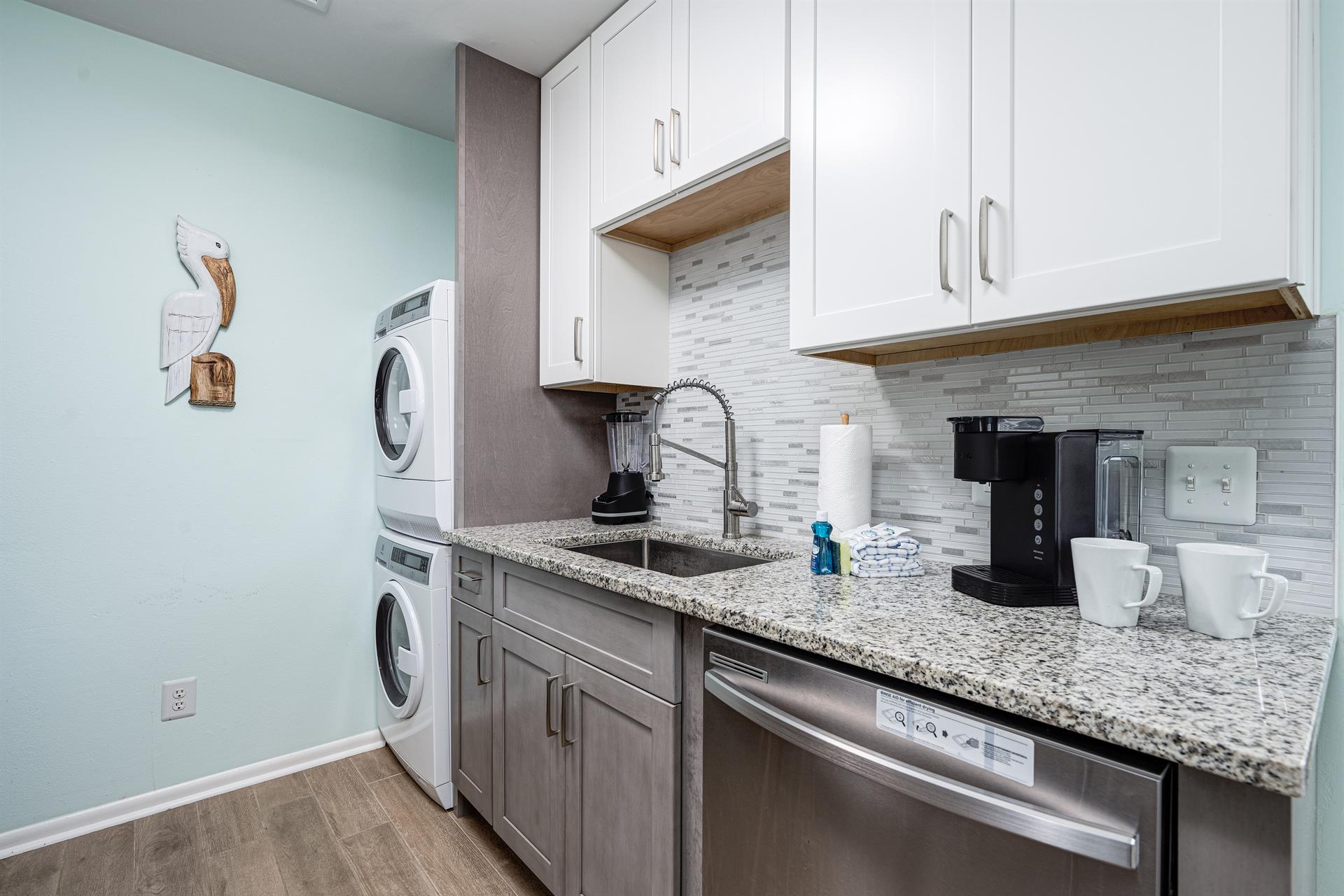 Kitchen and WasherDryer