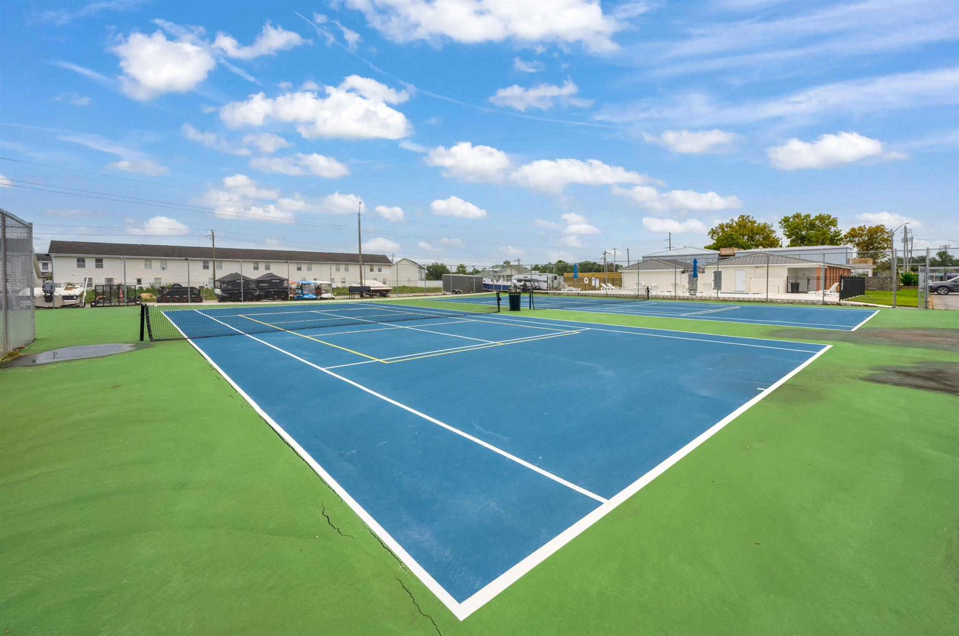 Tennis courts