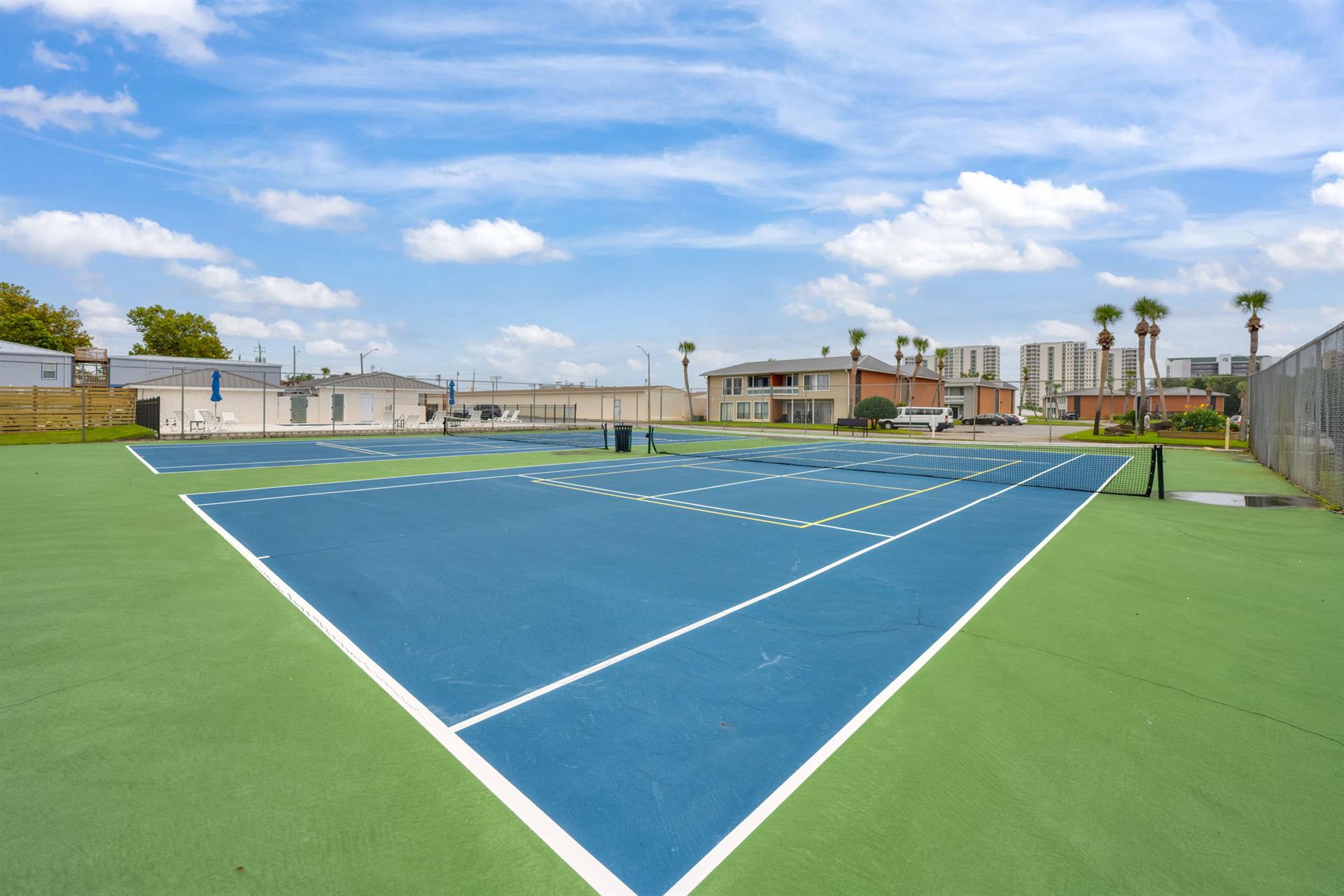 Tennis courts