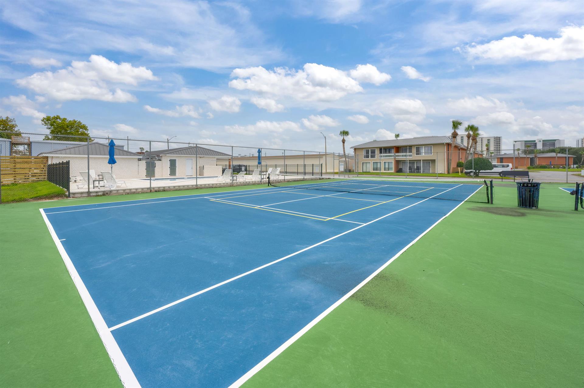Tennis courts