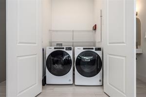 1st floor laundry area