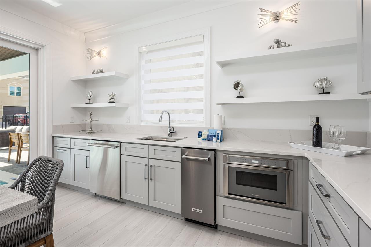 1st floor kitchen area