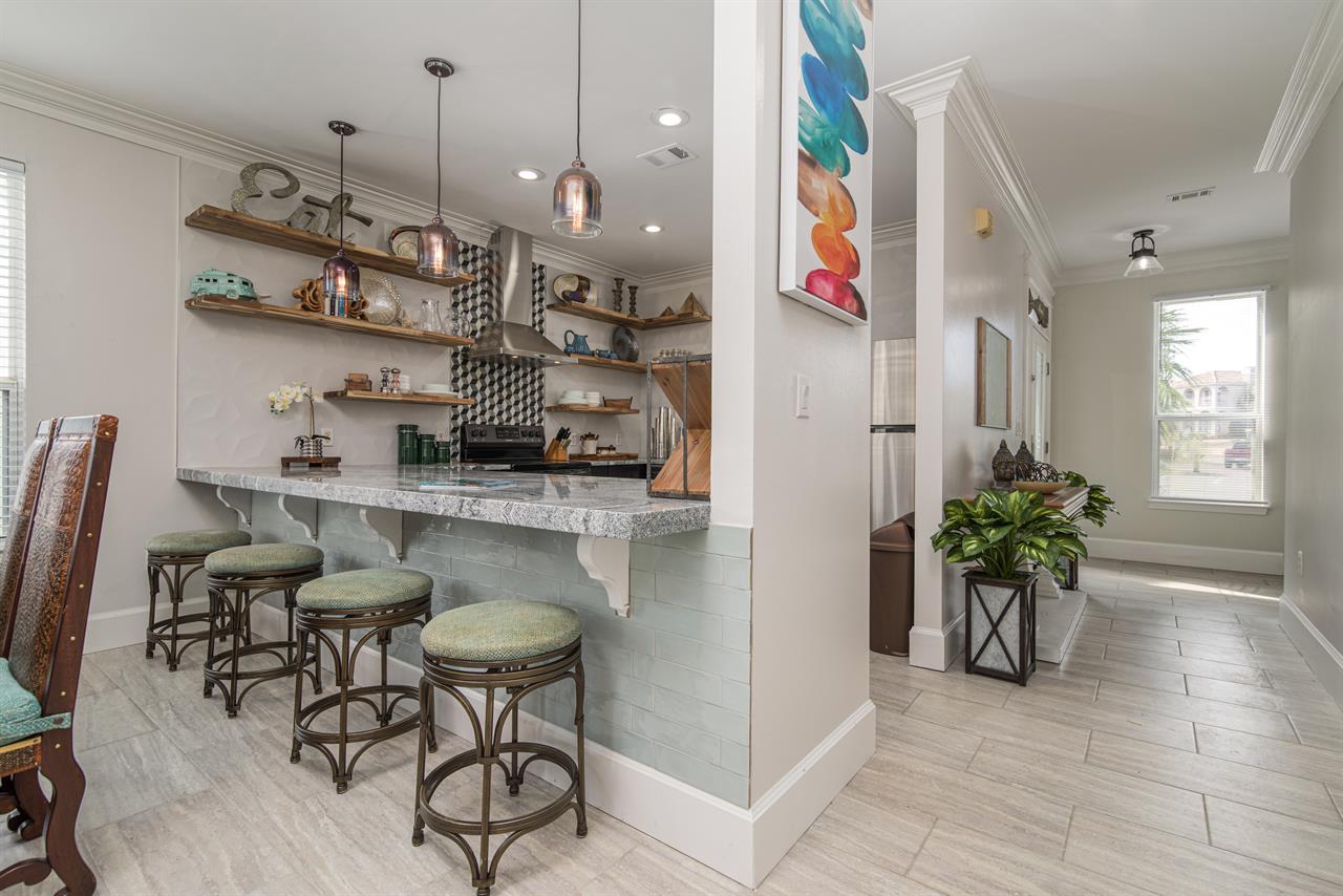 Breakfast bar