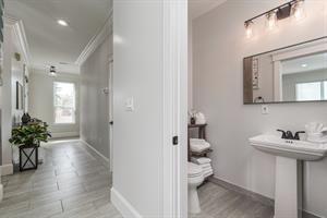 Downstairs common area bathroom