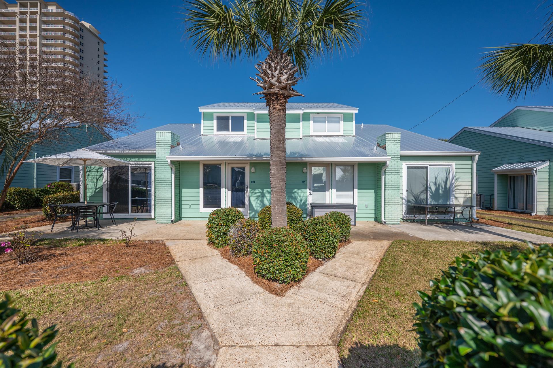 Front of home left unit