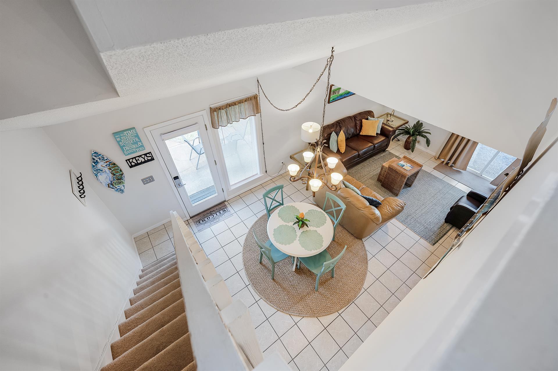 View from upstairs loft