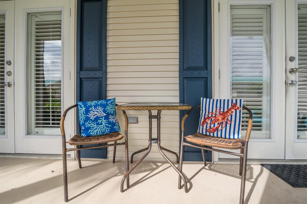 Patio seating