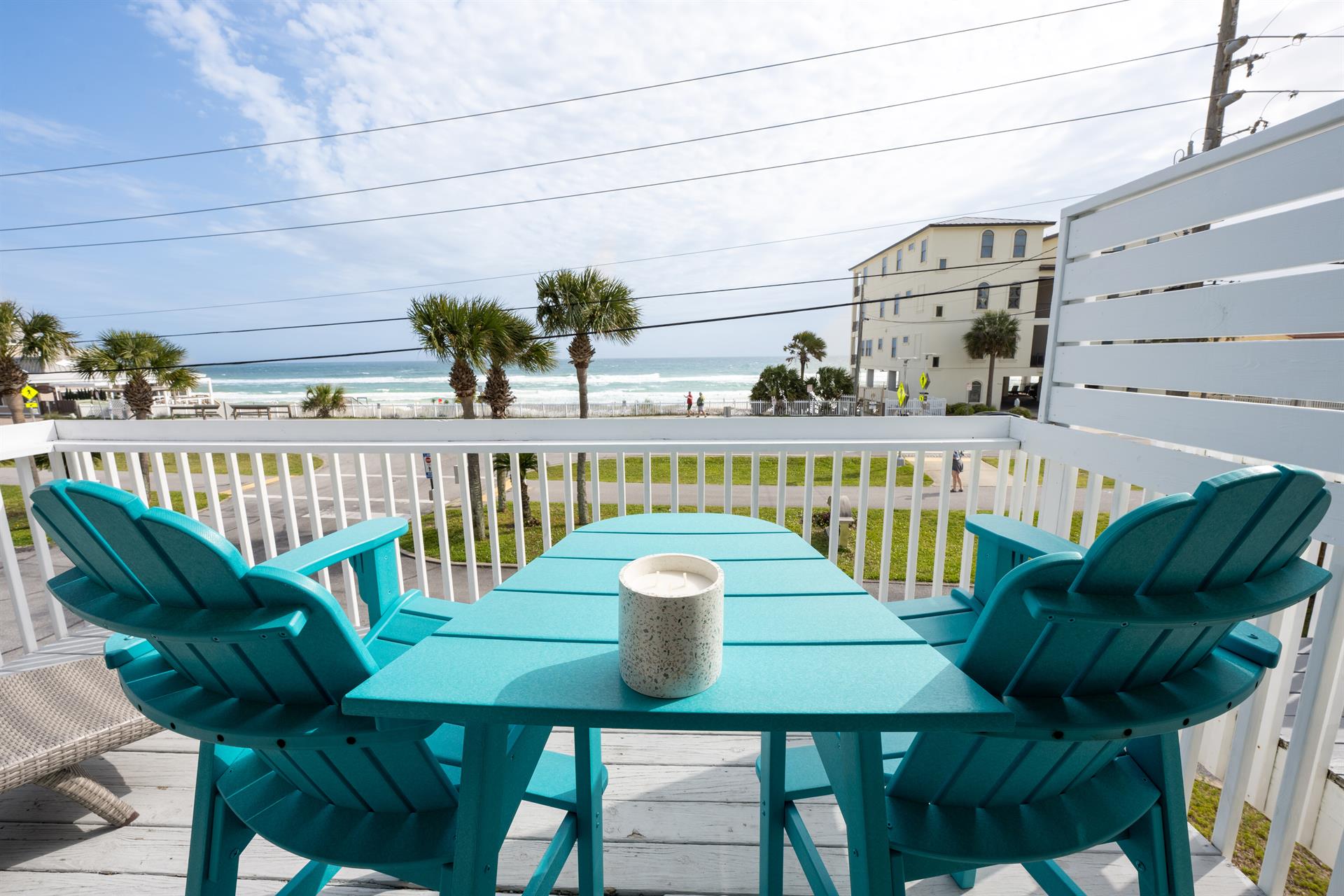 Gulf views from master bedroom balcony