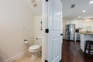 Half bath downstairs