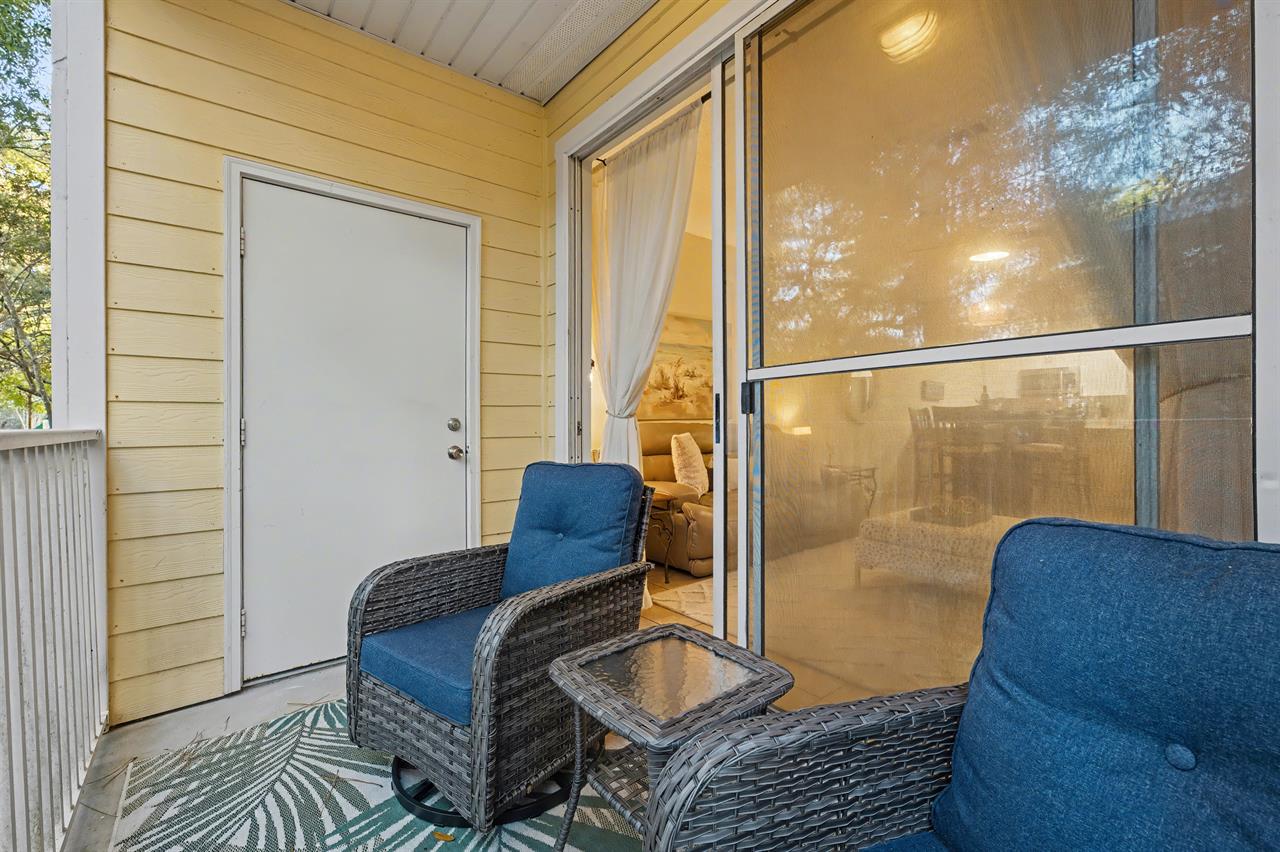 Back patio
