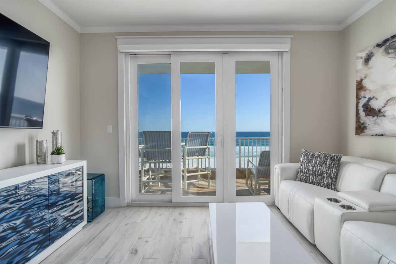 Living room to balcony view