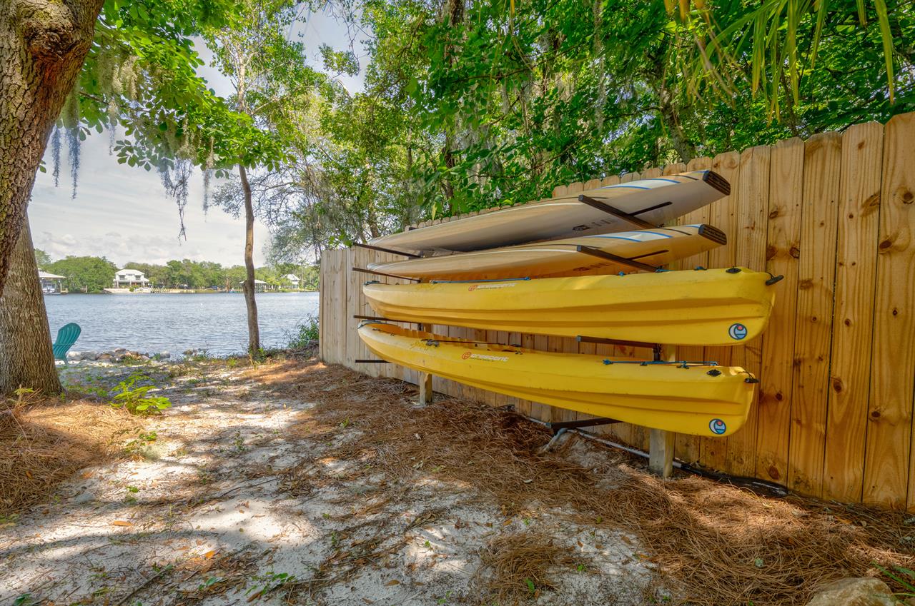 Kayaks and paddleboards