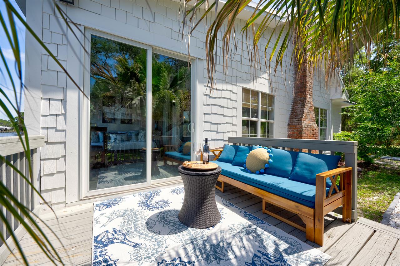 Back patio