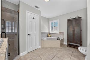 Master bathroom