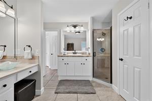 Master bathroom