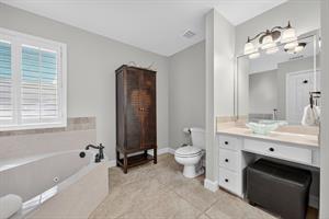 Master bathroom
