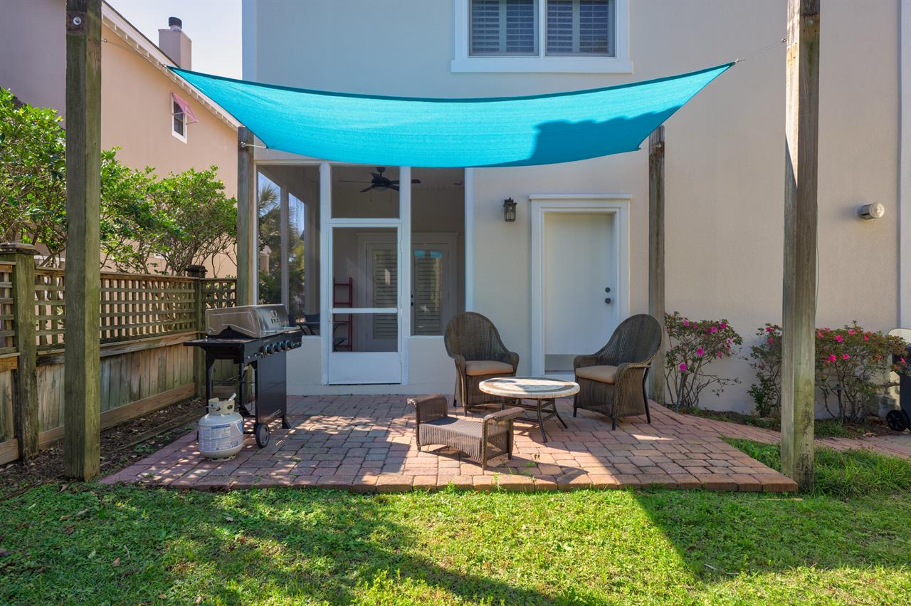 Back patio area