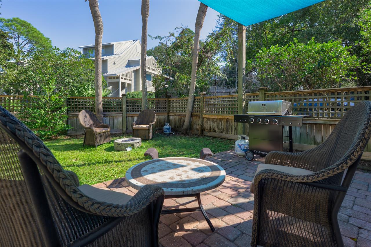 Back patio area