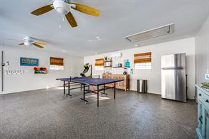 Garage  game room