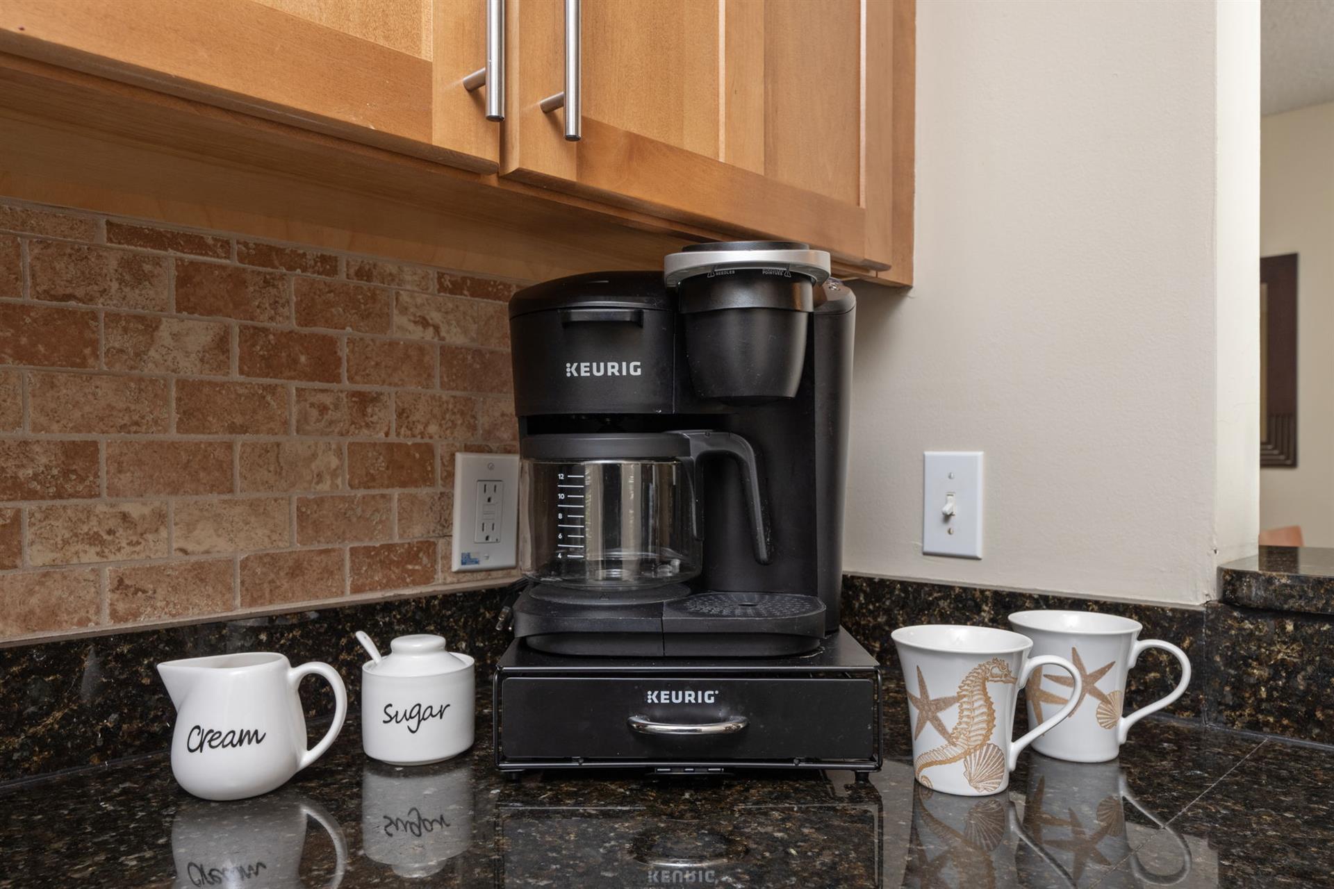 StandardKeurig combo coffee maker