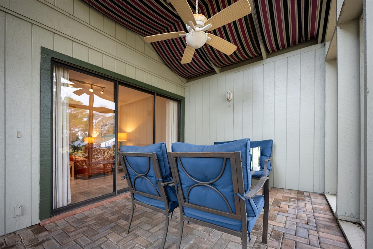 Back patio