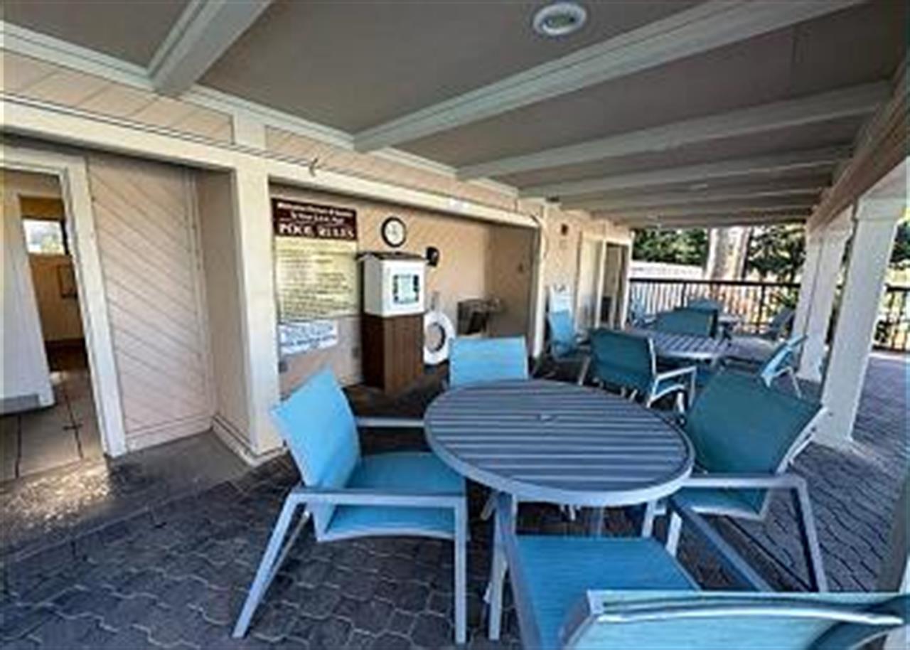 Communal pool area