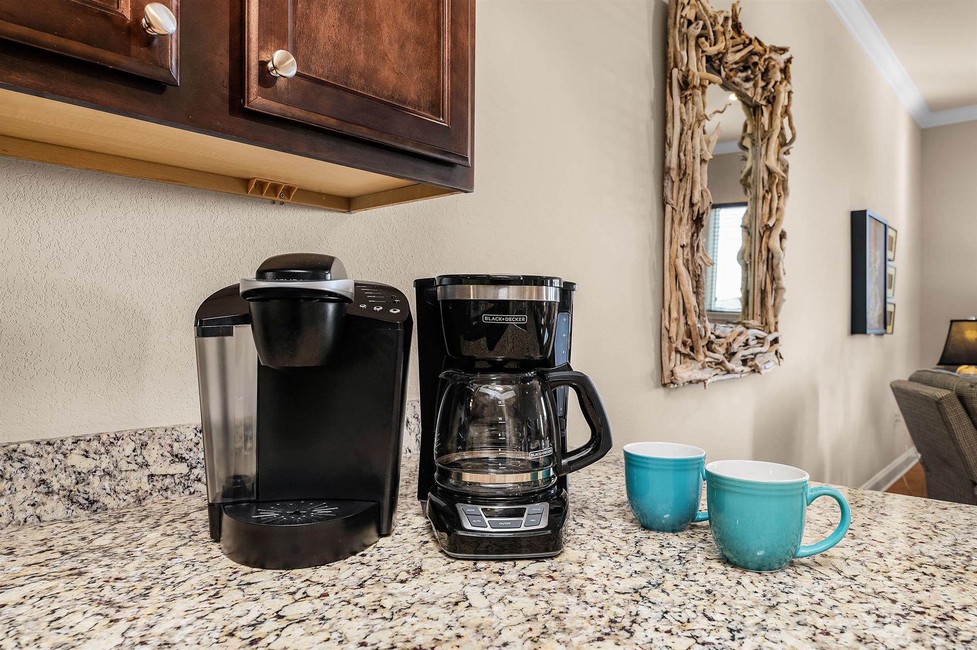 Standard  Keurig coffee maker