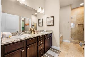 Master bathroom