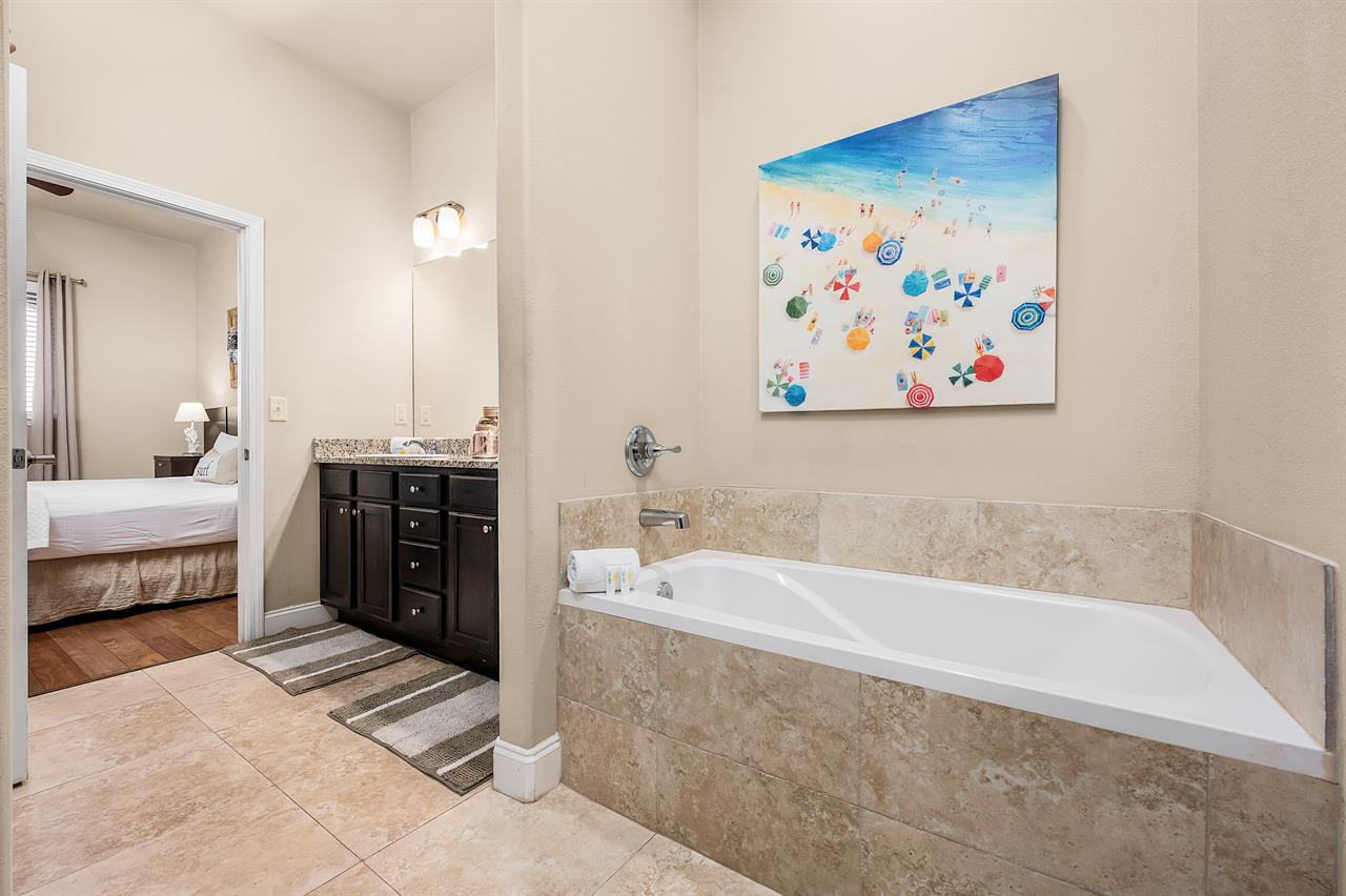 Master bathroom